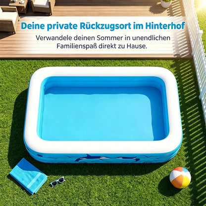 Aufblasbare Schwimmbecken